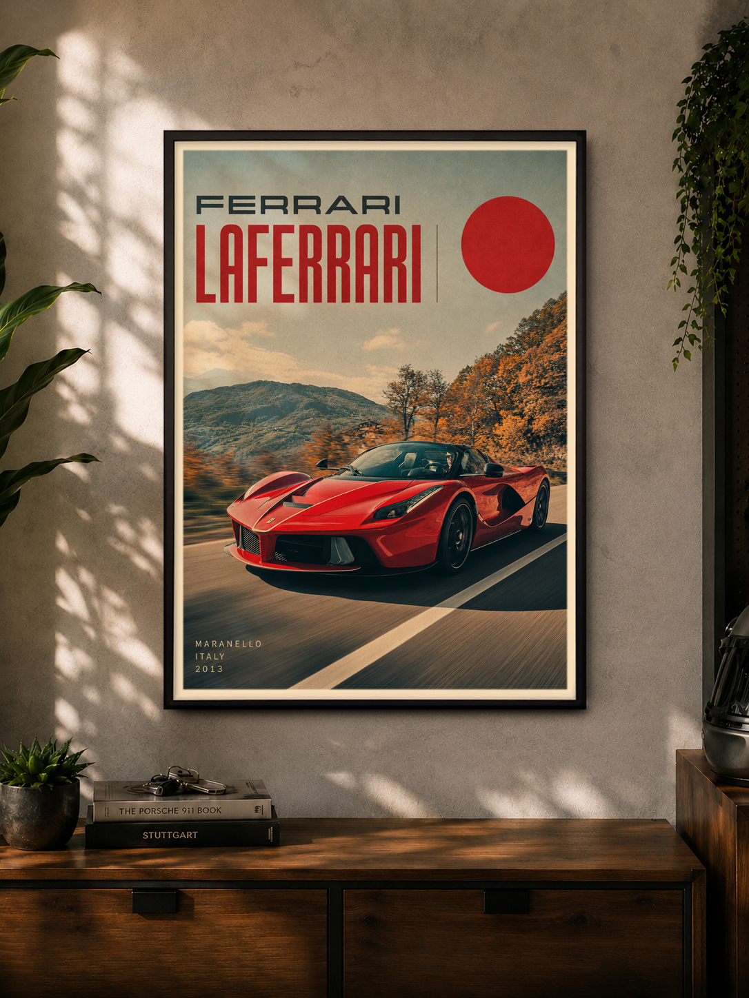 Ferrari LaFerrari Print | Hypercar Wall Art | Automotive Icons